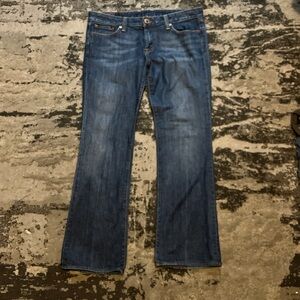 Lucky Brand Dark Blue Lola Bootcut Jeans